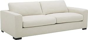 Amazon Brand - Stone & Beam Westview Extra Deep Down Filled Couch, 89"W Sofa, Cream