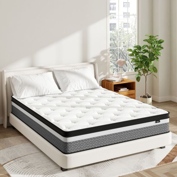 Gel Memory Foam Hybrid Mattress spring King in a Box 12 in