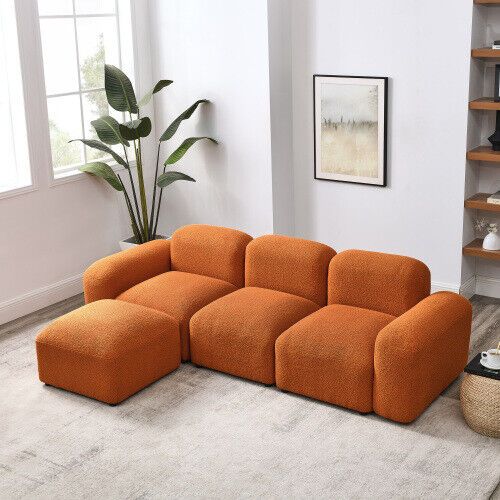 Modern Sectional Couch L Shape Sofa Modular Couches Living Room Armchairs Chaise